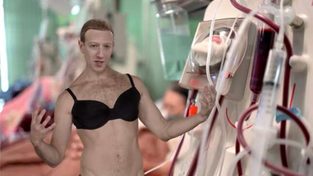 Un deepfake de Mark Zuckerberg vendiendo diálisis