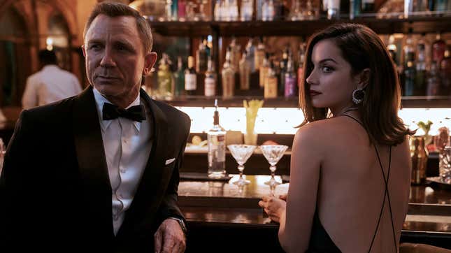James Bond, waiting for his chance to be in a movie again. 
