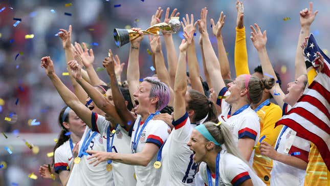 Image for article titled Megan Rapinoe Says Fans Can Support Equal Pay by Going to Women&#39;s Soccer Games