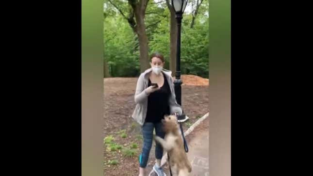 Image for article titled ‘There&#39;s an African-American Man Threatening My Life’: Karen Calls Police on Black Man for Asking Her to Leash Her Dog [Updated]