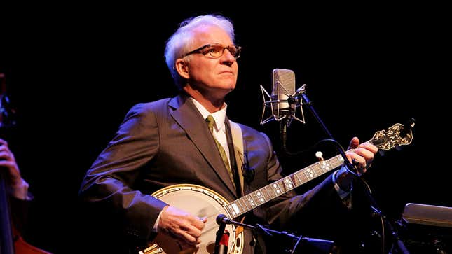 Image for article titled Let Steve Martin soothe your soul through the most relaxing of mediums: banjo music