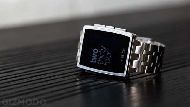 The Pebble Steel, a very pretty and quick follow up to the Pebble