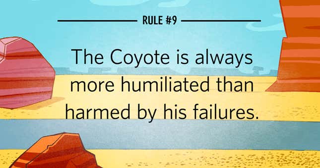 Image for article titled How Wile E. Coyote Explains The World