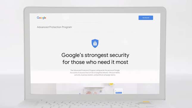 Image for article titled Here's How Google's Ultimate Account Protection Works, and Why You Might Need It