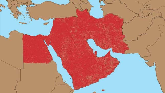 Image for article titled Everyone In Middle East Given Own Country In 317,000,000-State Solution