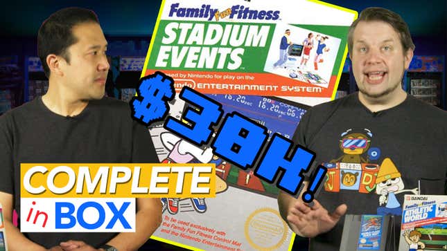 We Got To Touch A $30,000 NES Game