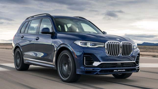 Image for article titled Alpina&#39;s Only SUV In America Is The New 612-HP 2021 BMW Alpina XB7