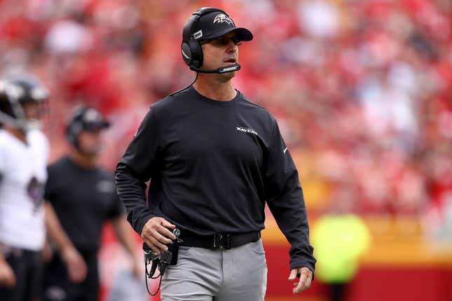 Image for article titled John Harbaugh Is Doing Everything Right