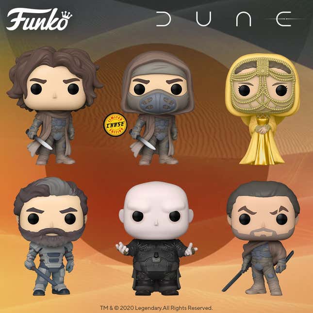 Image for article titled Dune Not Miss These Awesome New Fall Funko Pops
