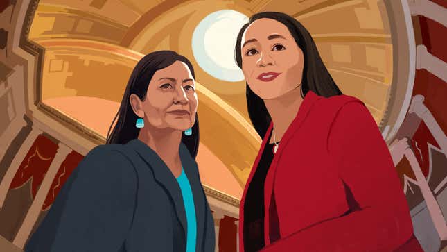 Image for article titled Sharice Davids and Deb Haaland Have Arrived
