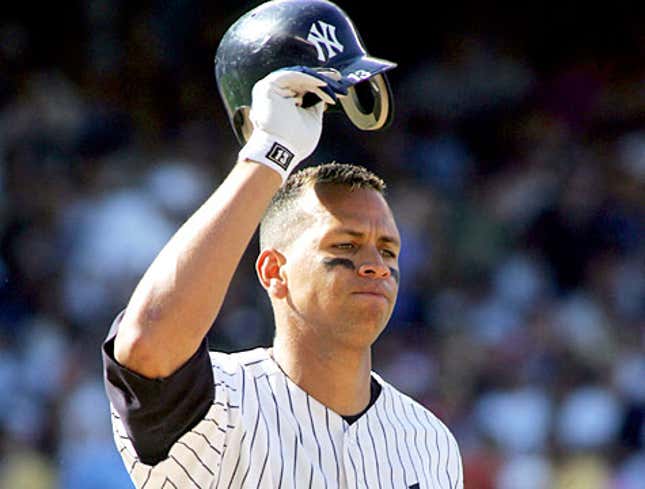 Image for article titled Yankee Fans Lure A-Rod Out Of Dugout With Curtain Call In Order To Boo Him