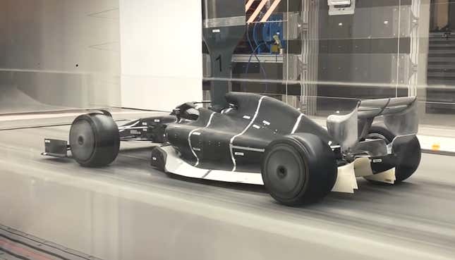 Here's Your First Peek At What A 2021 Spec Formula One Car Might Look Like