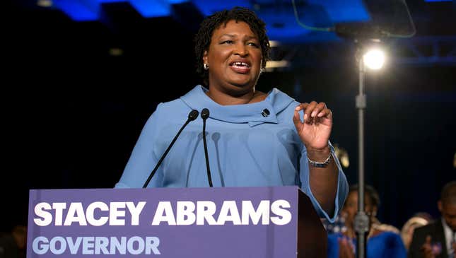 Image for article titled Georgia GOP Demands Stacey Abrams Step Down As Candidate To Avoid Conflict Of Interest