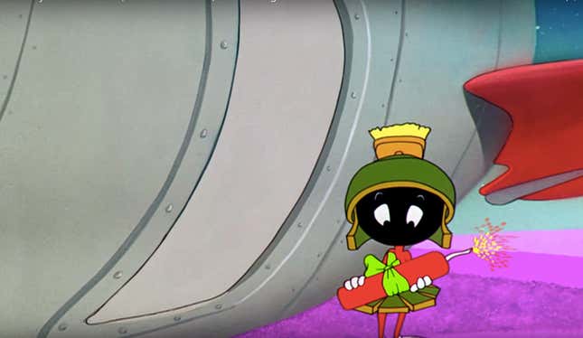 This rating is just objectively wrong. Marvin the Martian is hilarious.