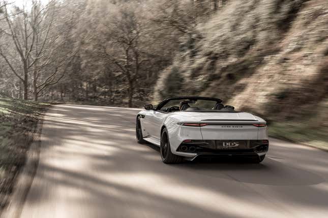 Image for article titled The 2020 Aston Martin DBS Superleggera Volante Is so Beautiful It Makes My Stomach Ache