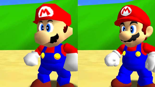 Image for article titled Mario 64&#39;s Unofficial PC Port Will Look Glorious Once Modders Get Done With It