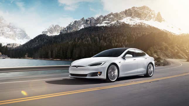 Image for article titled Elon Musk Says A Model S Is Doing The Nürburgring, Didn&#39;t Tell The Nürburgring