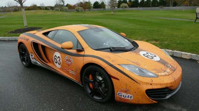 Image for article titled At $110,000, Could You Get Wrapped Up In This 2012 McLaren MP4-12C?