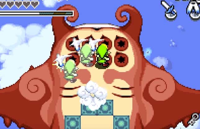 Image for article titled The Brilliant Use of Verticality in Minish Cap’s Palace of Winds