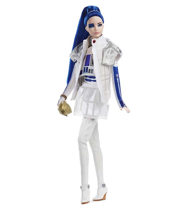 Image for article titled Mattel's New Star Wars Barbies Are Amazingly Extra