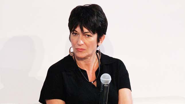Image for article titled Of Course Ghislaine Maxwell, Jeffrey Epstein&#39;s Alleged Co-Abuser, Wants Money From His Estate