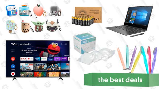 An HP Envy x360 convertible laptop and a TCL 50-inch 4K smart tv lead Saturday’s best deals.