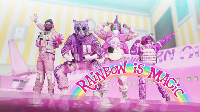 Image for article titled Rainbow Six Siege’s &#39;Rainbow Is Magic&#39; Is More Than A Throwaway Joke
