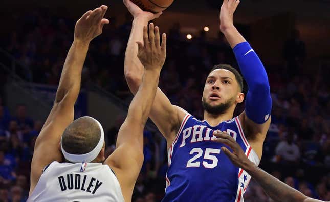 Image for article titled Jared Dudley Versus Ben Simmons Should Turn Into Some Prime NBA Playoff Beef