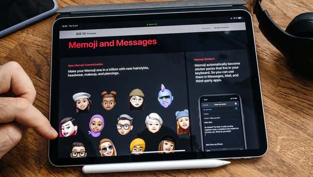 Image for article titled How to Hide Memojis in iOS 13 and iPadOS 13