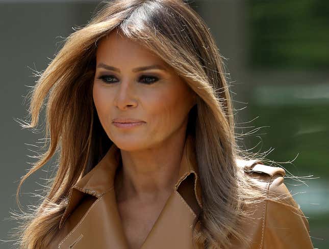 Image for article titled Melania’s Staff Asks For Privacy From President While She Recuperates