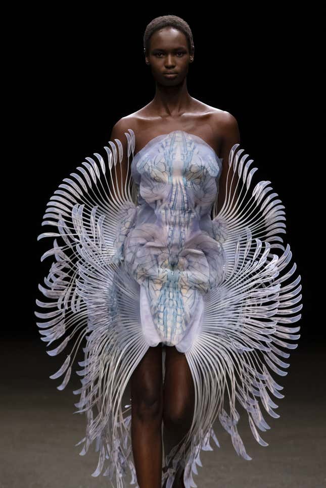 Image for article titled When I Die Please Recycle Me and Make My Body an Iris Van Herpen Dress