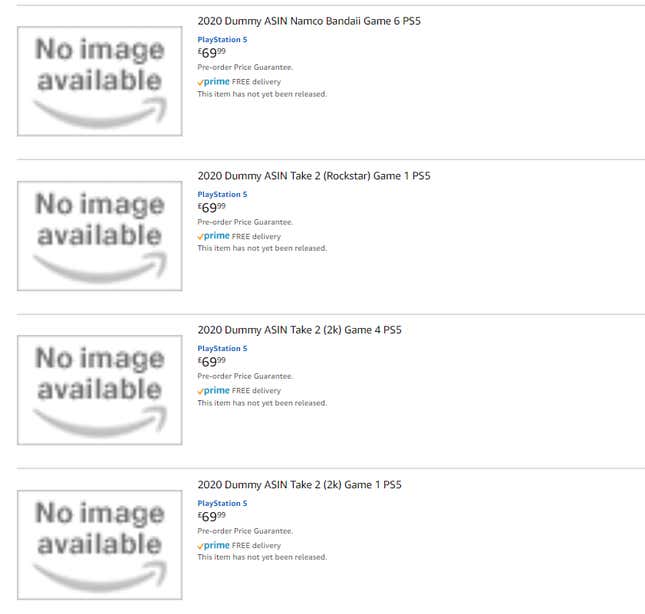 Imagen para el artículo titulado Amazon vendió temporalmente una PS5 de 2 TB por 670 euros