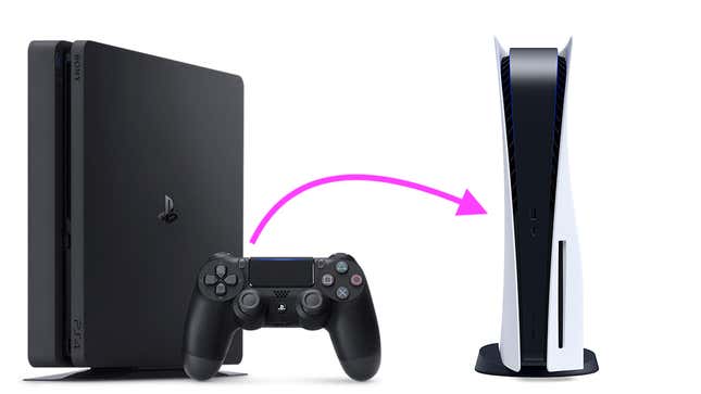 the playstation 4 and the playstation 5