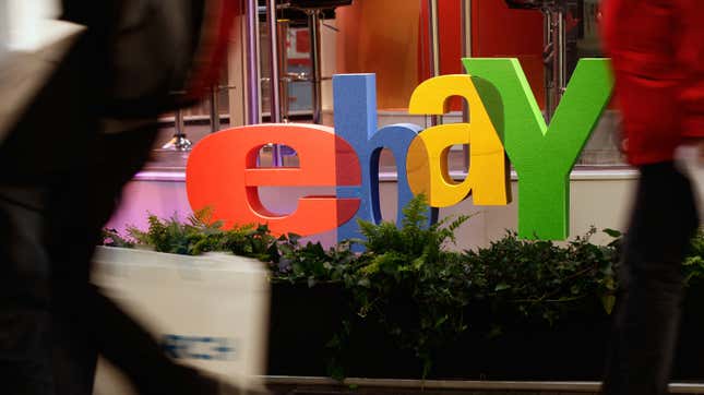 Image for article titled eBay Is Suing Amazon Over Claims It Engaged in Illegal &#39;Conspiracy&#39; to Poach Sellers