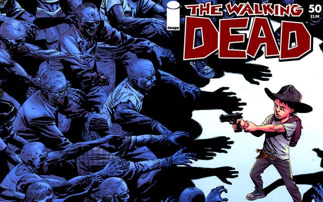 Imagen para el artículo titulado El cómic de The Walking Dead finaliza por sorpresa esta misma semana