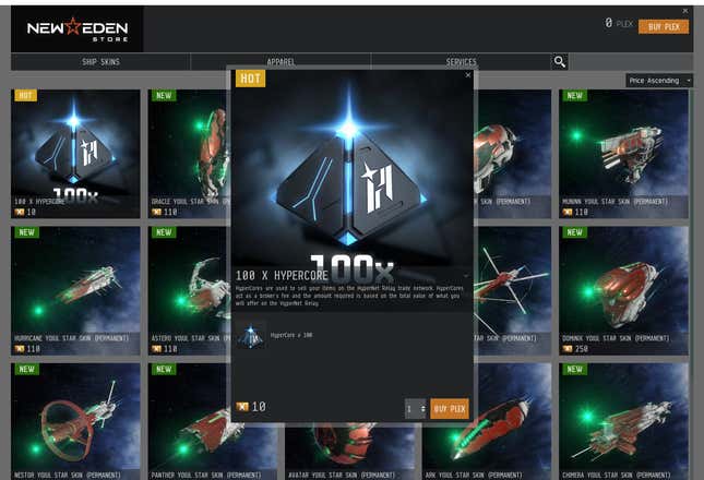 Image for article titled EVE Online's Raffle System Adds Some Drama To The Game's Economy