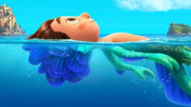 Imagen para el artículo titulado Tráiler de Luca, la nueva película de Pixar sobre monstruos marinos que quieren ser niños