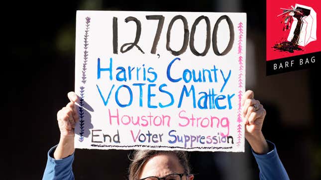 Image for article titled Even Republicans Are Disgusted By Other Republicans&#39; Efforts to Disenfranchise Voters in Texas