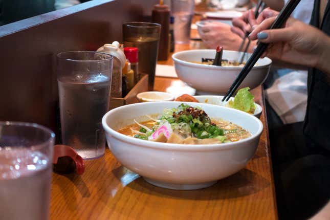 Image for article titled How to put together your first bowl of ramen, step by step