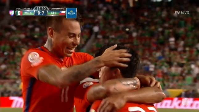 Chile's Win Over Mexico, As Called By Wrestling Legend "J.R." Jim Ross