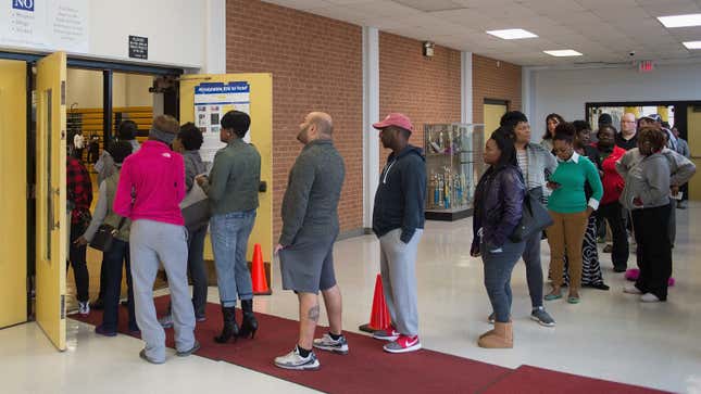 Image for article titled Study: Black People Wait Longer to Vote