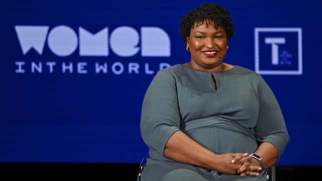 Image for article titled A Black Woman President by 2040? Stacey Abrams Says That&#39;s Her Plan