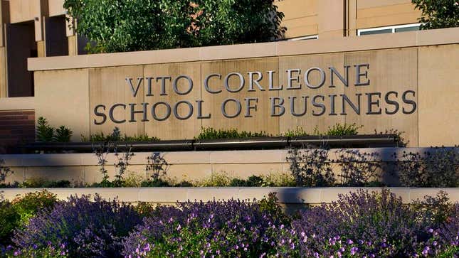Image for article titled University Of Nevada Renames Vito Corleone School Of Business Following Latest Accusations Against Benefactor