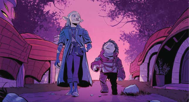 Hup’s quest to become a Paladin is getting off to a peculiar start in the new Dark Crystal comic.