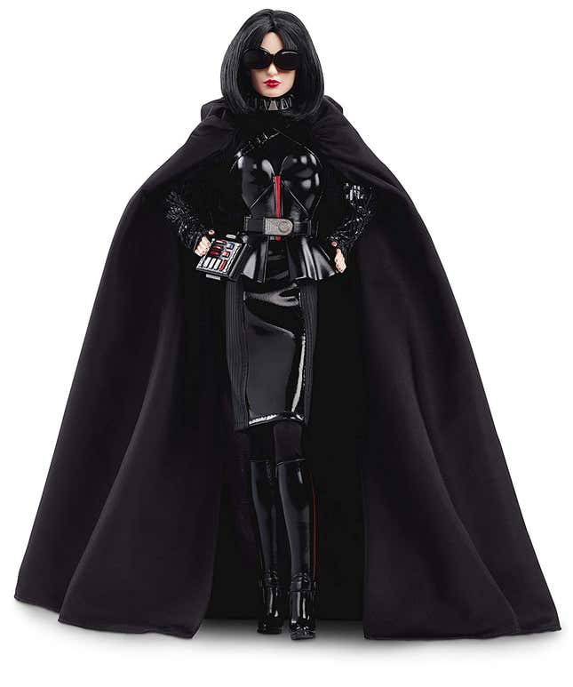 Image for article titled Mattel's New Star Wars Barbies Are Amazingly Extra