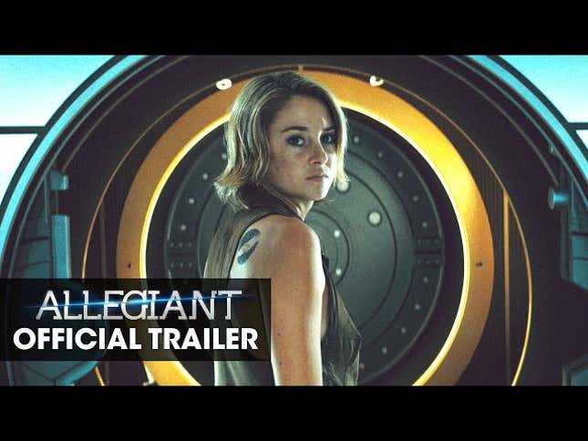 New <i>Allegiant</i> trailer has less Jeff Daniels, more shadowy nudes