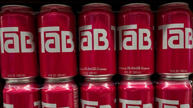 Cans of Tab