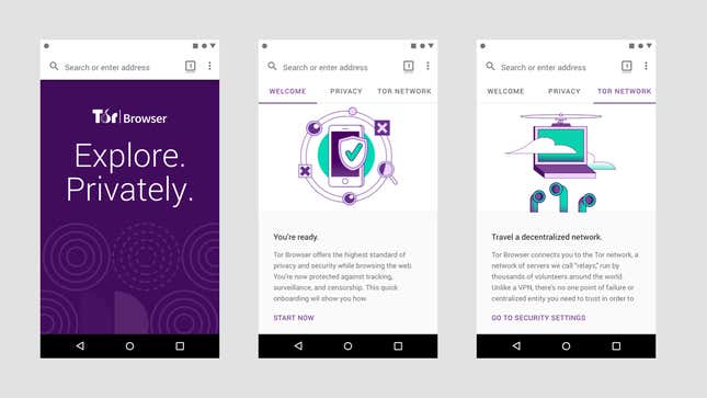 Image for article titled Anonymize Your Android Browsing with Tor&#39;s New App