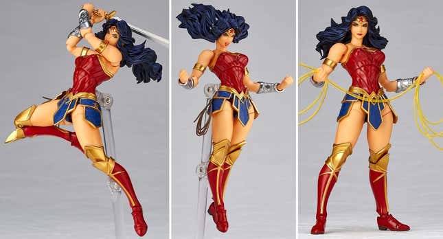 Image for article titled A Wonderfully Articulated Wonder Woman Is the Most Super Toy of the Week