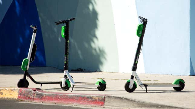 Image for article titled Pros And Cons Of Shareable Electric Scooters
